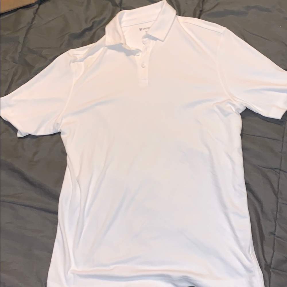 All white Collared shirt